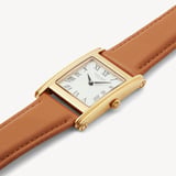 Mayfair® Classic Watch 23ct Gold Plated - Smooth Caramel
