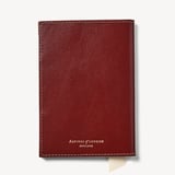 Passport Cover Smooth Cognac & Espresso Suede