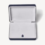 Large Travel Jewellery Case Navy Pebble
