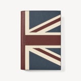 Brit A5 Refillable Luxury Journal Brit Pebble with Soft Suede Lining