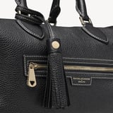Hudson Bag Black Milled Pebble