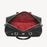 Connaught Flight Work Bag Black Saffiano