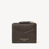 Hudson Multi-Use Pocket Wallet Chocolate Milled Pebble