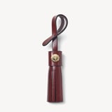 Camera Crossbody Merlot Woven Leather