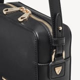 Camera Crossbody Black Soft Saffiano