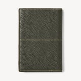 Hudson Passport Cover Forest Green Milled Pebble