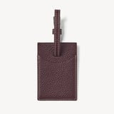 Hudson Luggage Tag Wine Milled Pebble