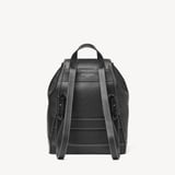 Hudson Small Backpack Black Milled Pebble