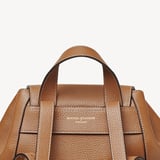 Hudson Small Backpack Tan Milled Pebble