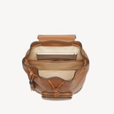 Hudson Small Backpack Tan Milled Pebble