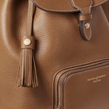 Hudson Small Backpack Tan Milled Pebble