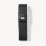 Duo Pen Case Black Soft Saffiano