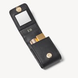 Duo Lipstick Case Black Soft Saffiano