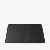 Travel Mouse Pad Black Soft Saffiano