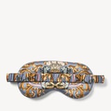 Silk Eye Mask Set Heritage Blue Signature Shield Pure Silk