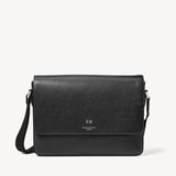 Slim Postman Messenger Black Saffiano