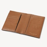 Hudson Passport Cover Tan Milled Pebble