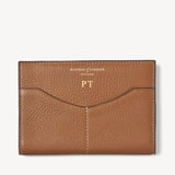 Hudson Passport Cover Tan Milled Pebble