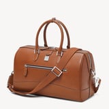 Connaught Flight Work Bag Tan Saffiano