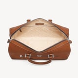 Connaught Flight Work Bag Tan Saffiano