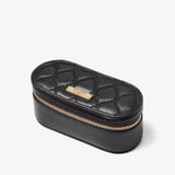 Handbag Tidy All Black Quilted Nappa