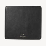 Travel Mouse Pad Black Soft Saffiano