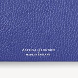 2026 A4 Week to View Leather Diary Cobalt Blue Pebble