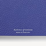 2026 A5 Day to Page Leather Diary Cobalt Blue Pebble