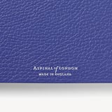 2026 A5 Week to View Leather Diary Cobalt Blue Pebble