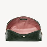 Classic Toiletry Bag Deep Shine Evergreen Small Croc