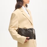 Soho Large Crossbody Pouch Chocolate Milled Pebble