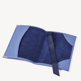 Passport Cover Capri Blue Pebble