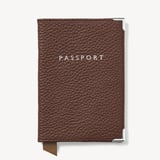 Passport Cover Tobacco Pebble