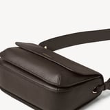 Ella Grande Crossbody Chocolate Pebble