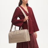 Connaught Flight Work Bag Moleskin Saffiano