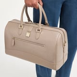 Connaught Flight Work Bag Moleskin Saffiano