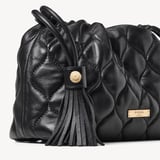Amelia Black Quilted Nappa