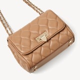Lottie Caramel Quilted Nappa