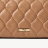 Lottie Caramel Quilted Nappa