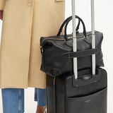 Hudson Bag Black Milled Pebble