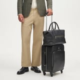 Hudson Bag Black Milled Pebble