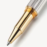 Regent Pen & Pencil Set Sterling Silver 925 with 23ct Gold
