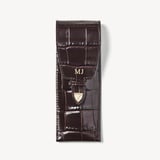 Pen Case Deep Shine Amazon Brown Croc