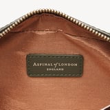 Camera Crossbody Evergreen Woven Leather
