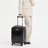 Connaught Cabin Case Black Saffiano