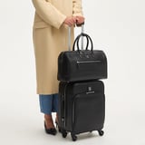 Connaught Cabin Case Black Saffiano