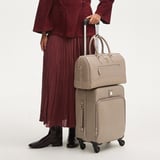 Connaught Flight Work Bag Moleskin Saffiano