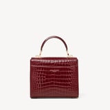 Midi Mayfair® Merlot Patent Croc