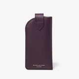 Glasses Case with Tab Fig Pebble