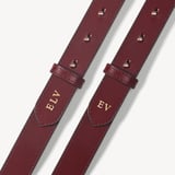 Ella Crossbody Merlot Woven Leather